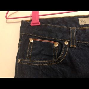 ❤ TOPSHOP MOTO Jeans Rigid Selvedge Womens